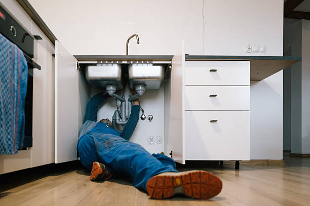 Professional Drain Cleaning technician working in Fincastle, VA